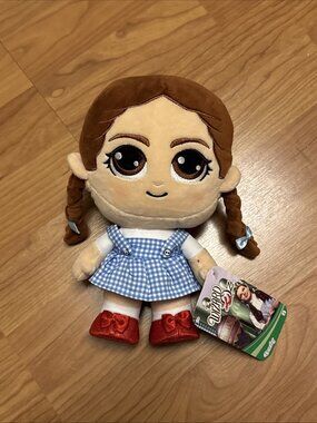 Wizard Of Oz DOROTHY 8" Plush Red Slippers 2025 Warner Bros. Jazwares NWT